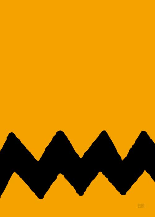 Charlie Brown Poster | Zig Zag Poster | BadFishPosters