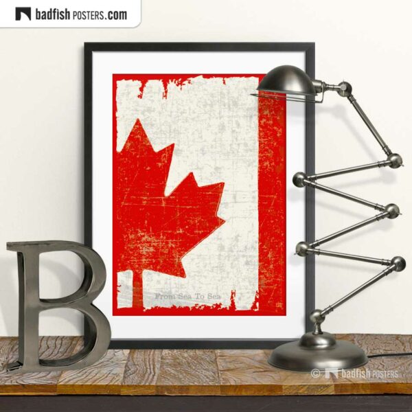 Flag Of Canada | Poster | BadFishPosters