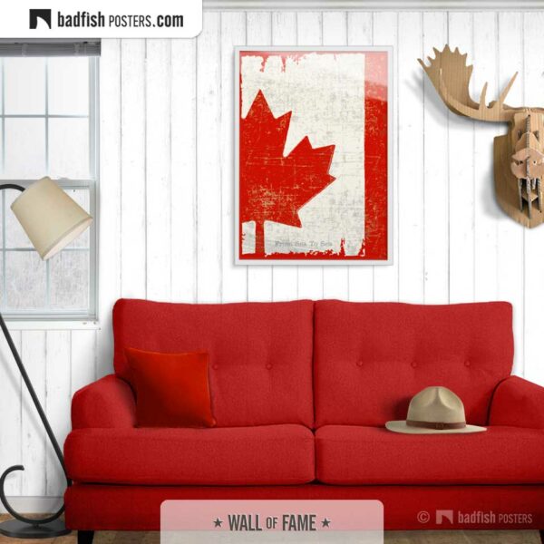 Flag Of Canada | Poster | BadFishPosters